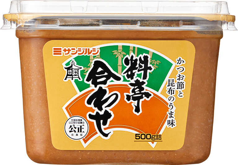 『サンジルシ　料亭合わせカップ』500g