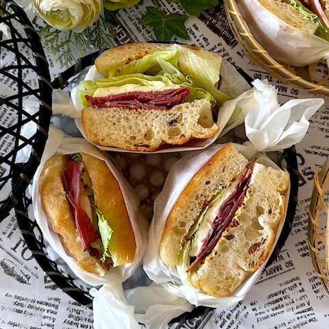 フォカッチャサンド